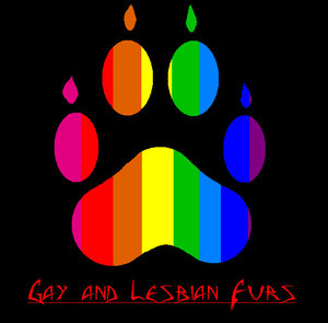 furry gay pride flag by daemonikk